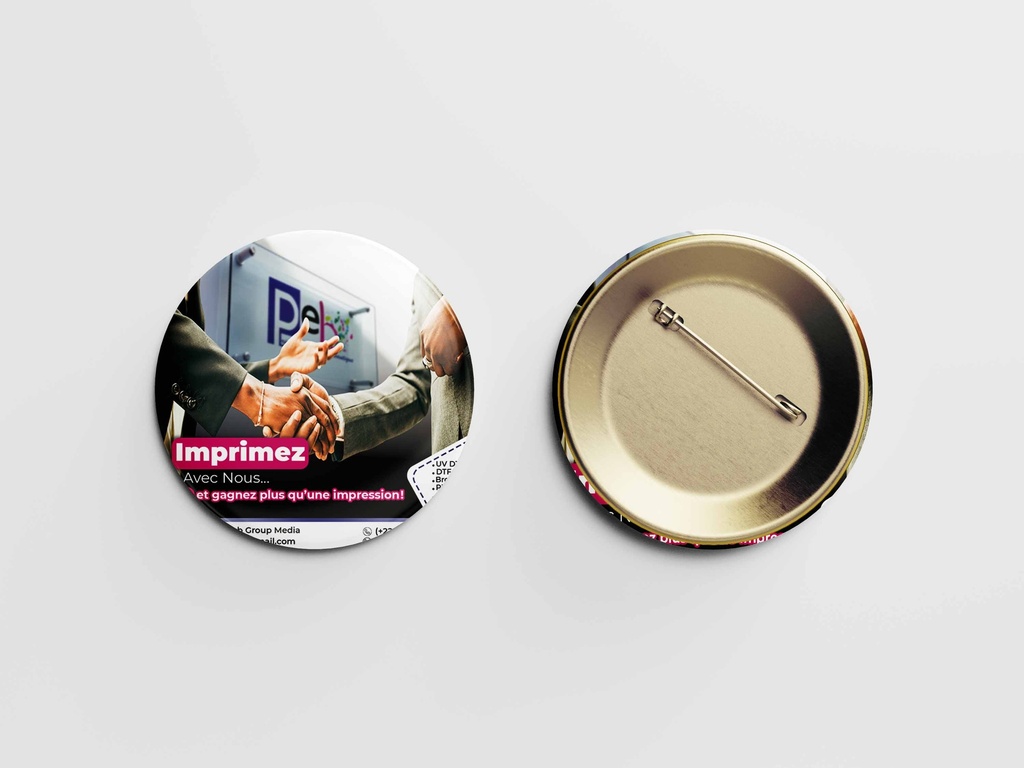 Pin's circulaire