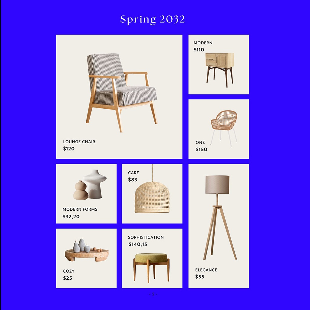 Catalogue (Prix sur mesure)