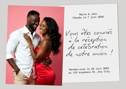 Carte d'Invitation