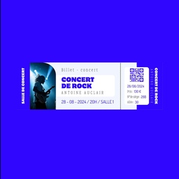 Ticket (Le lot de 25)